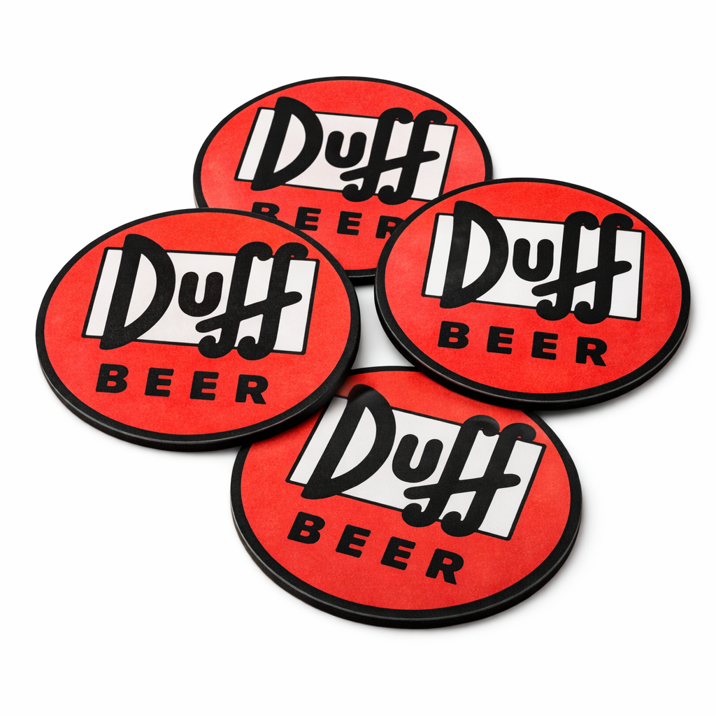 Duff Beer Coasters 🍺