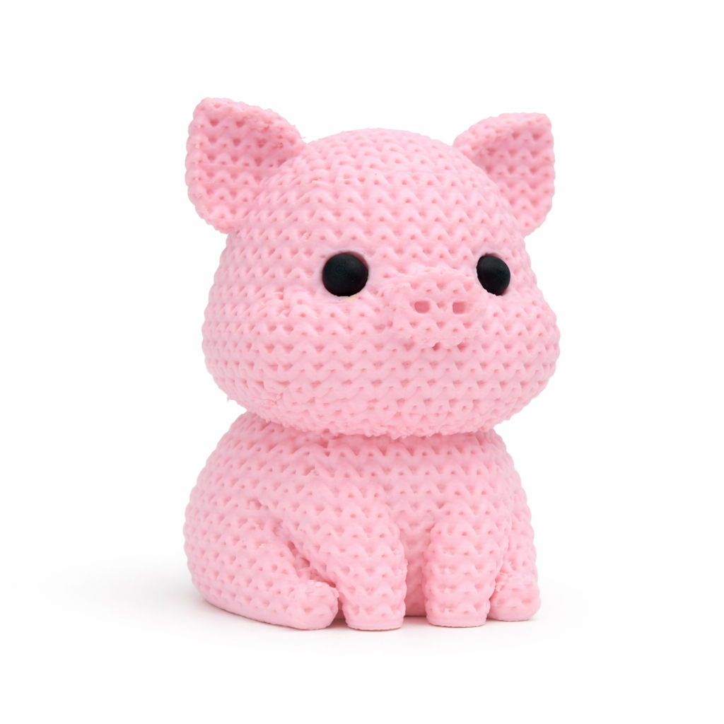 Knitted Pig 🐽