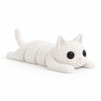 Knitted Articulated Cat 🐱