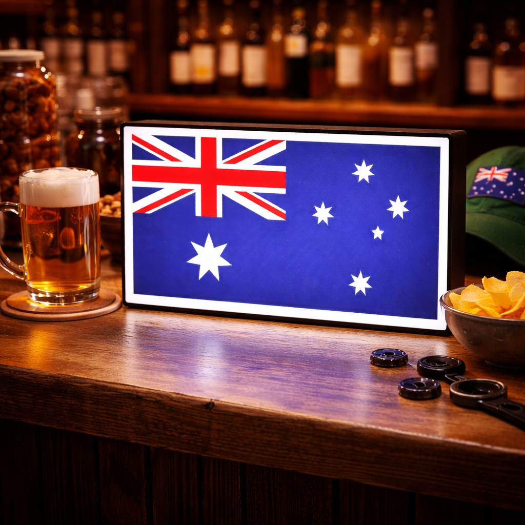 Australian Flag Lightbox 🇦🇺