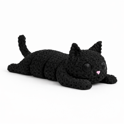 Knitted Articulated Cat 🐱