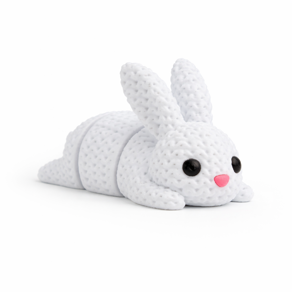Knitted Articulated Rabbit 🐰