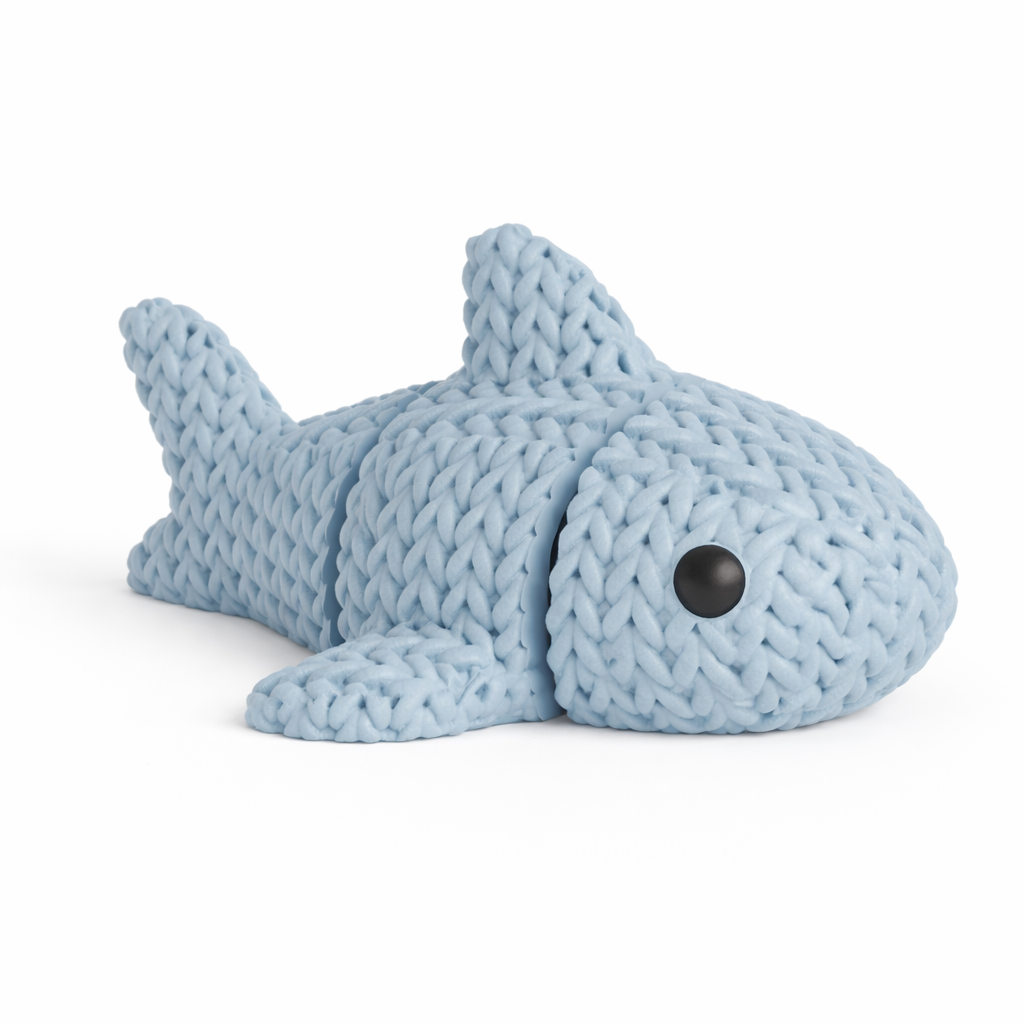 Knitted Articulated Shark 🦈