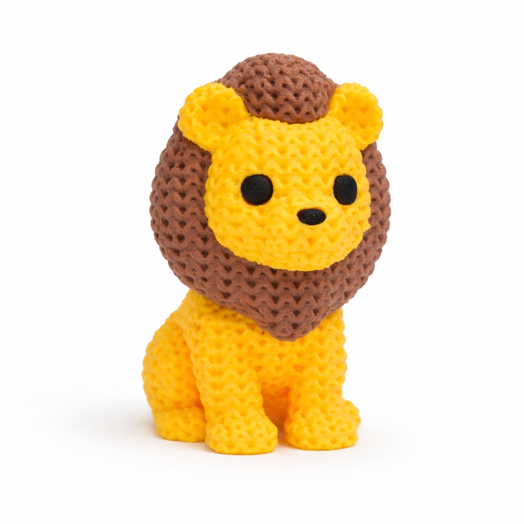 Knitted Lion 🦁