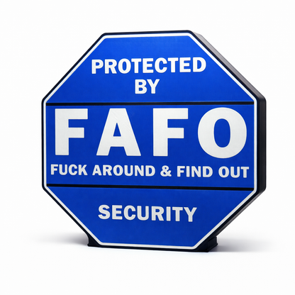 FAFO Lightbox 👮