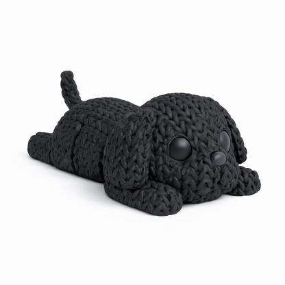 Knitted Articulated Dog 🐶