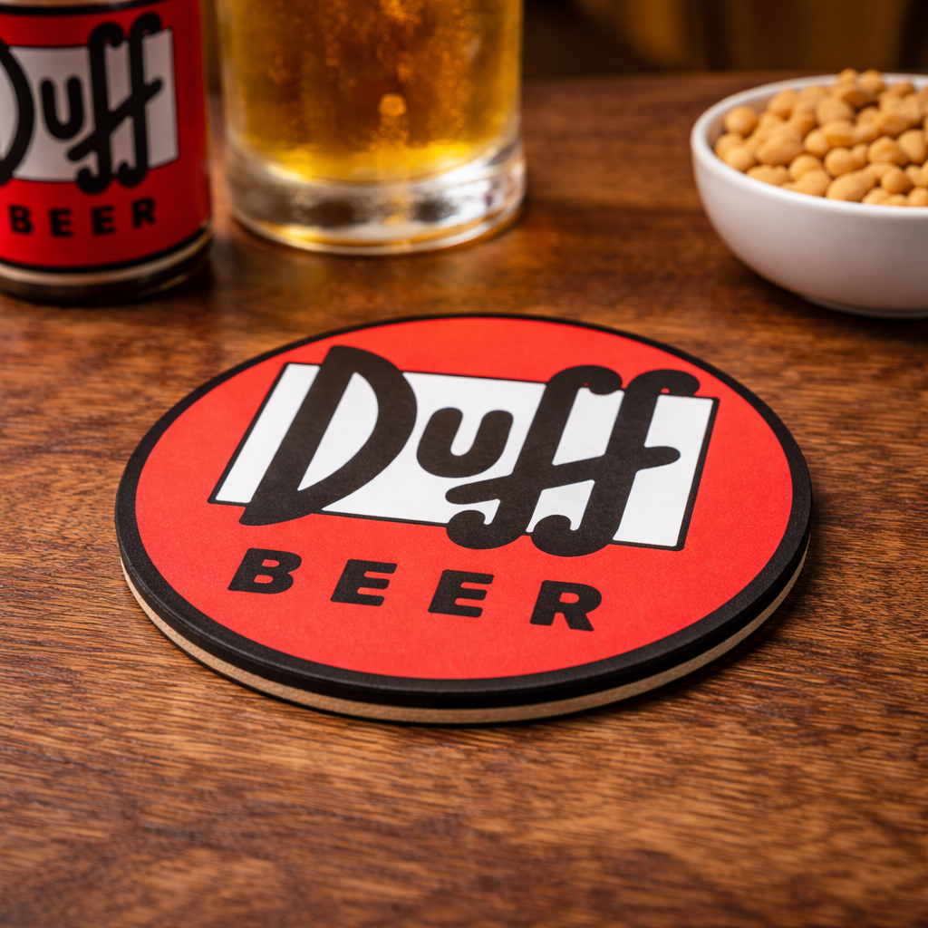 Duff Beer Coasters 🍺